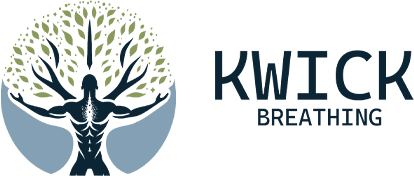 A green banner with the words " kwe brew " in front of it.